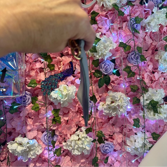 Disney X Pandora NWOT Mickey Minnie Mouse Gray Grey Pouch Clutch Wristlet - Picture 10 of 13